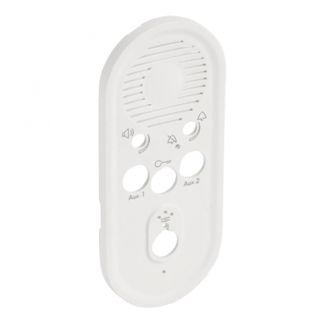 Лицевая панель Legrand Celiane аудиоблока внутреннего дополнительного белая 068207