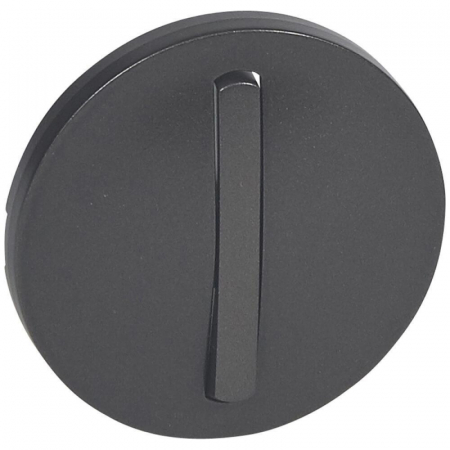 Лицевая панель Legrand Celiane выключателя одноклавишного графит 065201