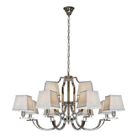 Подвесная люстра iLamp Hilton 6943-8+4 CR