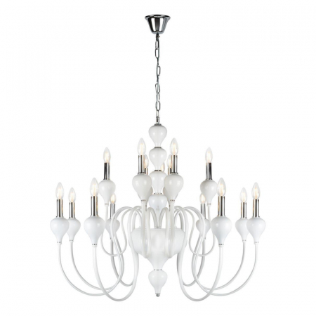 Подвесная люстра iLamp Lady 88003-10+5 WH