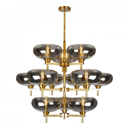 Подвесная люстра iLamp Rivoli 6607/12 GD