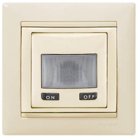 Датчик движения ИК Legrand Valena двухпроводный слоновая кость 774129