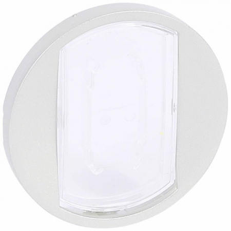 Лицевая панель Legrand Celiane переключателя с этикеткой белая 068014