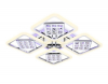 Потолочная светодиодная люстра Ambrella Light Acrylica Ice FA288