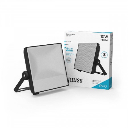 Прожектор светодиодный Gauss Evo 10W 6500К 687511310
