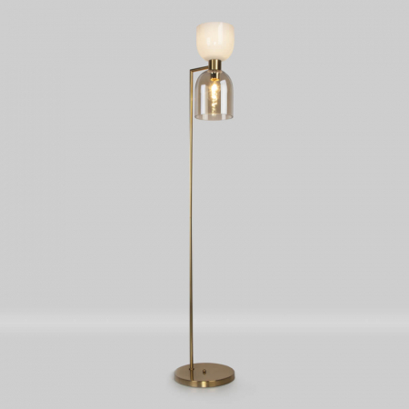 Торшер Eurosvet Tandem 01085/2 латунь