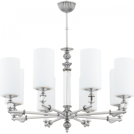 Люстра на штанге Kutek MERANO-SZKLANY KLOSZ MER-ZW-8(BN)