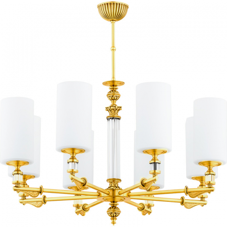 Люстра на штанге Kutek MERANO-SZKLANY KLOSZ MER-ZW-8(Z)