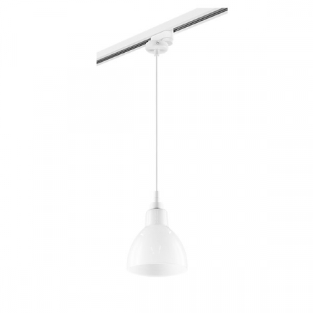 Трековый светильник Lightstar Track 1 white L1T865016 (865016+592006)
