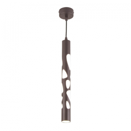 Подвесной светодиодный светильник Elektrostandard DLR037 12W 4200K кофейный 4690389138546