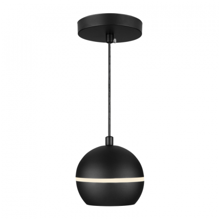 Подвесной светодиодный светильник Elektrostandard DLS023 9W 4200K черный 4690389149122