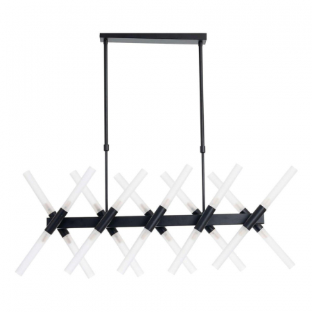 Подвесная люстра Lumina Deco Alford LDP 6036-20 BK