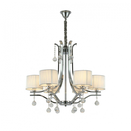 Подвесная люстра Lumina Deco Fontenea LDP 8443-6 CHR