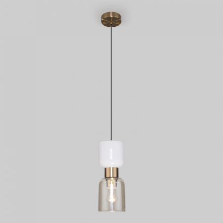 Подвесной светильник Eurosvet TANDEM 50118/1 латунь