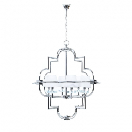 Подвесная люстра Lumina Deco Baltimore LDP 8020-6 CHR+WT