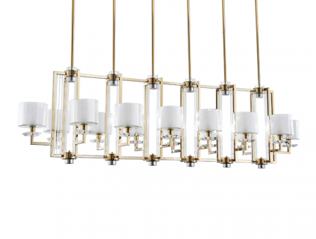 Подвесная люстра Newport 4408+6/S gold