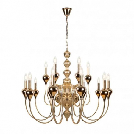 Подвесная люстра iLamp Lady 88003-10+5 GD