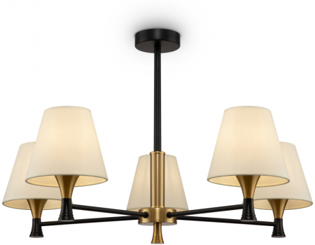 Люстра на штанге Freya Perfetto FR5098PL-05BBS