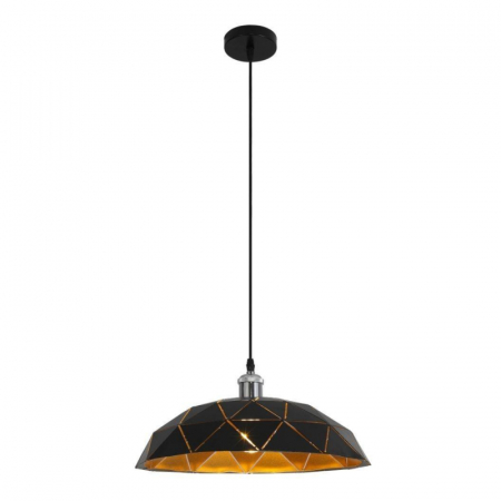 Подвесной светильник Lumina Deco Grosetto LDP 8039-400 BK+CHR
