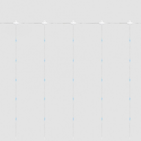 Светодиодная гирлянда Feron Занавес USB теплый белый без мерцания CL590 41635