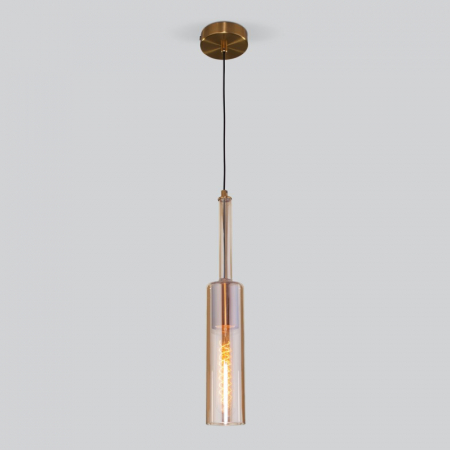 Подвесной светильник Eurosvet Graf 50226/1 янтарный