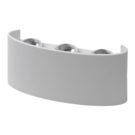 Уличный настенный светильник ЭРА WL12 WH Б0034610