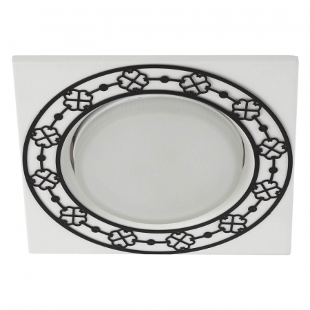 Встраиваемый светильник ЭРА KL78 WH/BK Б0037367