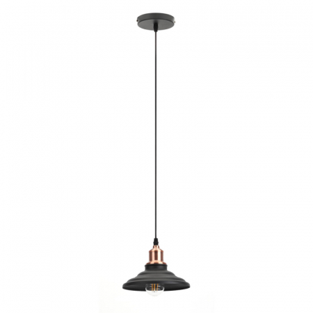 Подвесной светильник ЭРА PL4 BK/RC Б0037438