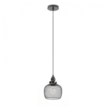 Подвесной светильник ЭРА PL8 BK Б0037455