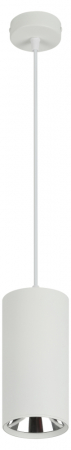 Подвесной светильник ЭРА PL12 GX53 WH/SL Б0048543