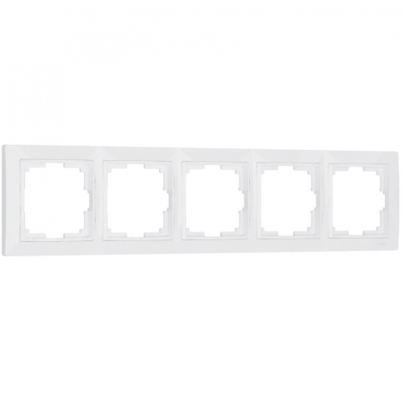 Рамка на 5 постов Werkel Snabb basic белый W0052001 4690389161452