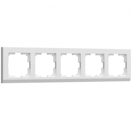 Рамка на 5 постов Werkel Stark белый W0051801 4690389161926