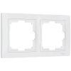 Рамка на 2 поста Werkel Snabb basic белый W0022001 4690389161346
