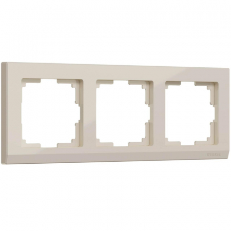 Рамка на 3 поста Werkel Stark слоновая кость W0031803 4690389161841
