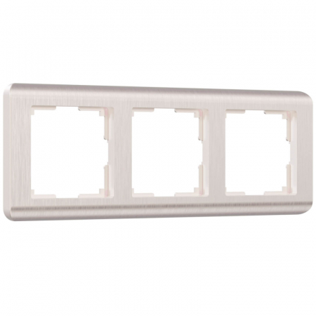 Рамка на 3 поста Werkel Stream перламутровый W0032113 4690389162312