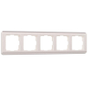 Рамка на 5 постов Werkel Stream перламутровый W0052113 4690389162534