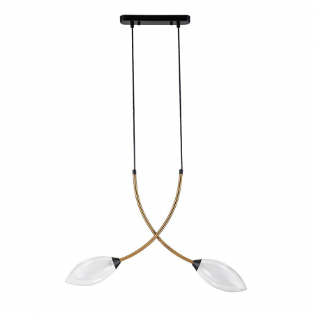 Подвесной светильник Indigo Fiore 13001/2P Black V000140