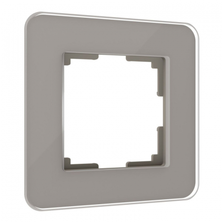 Рамка Werkel Elite на 1 пост дымчатый W0012417 4690389180644