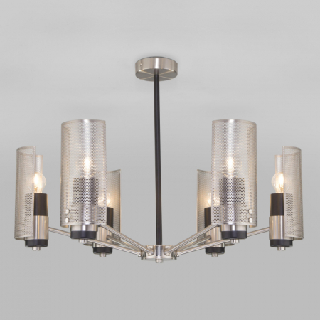 Люстра на штанге Eurosvet Grino 70139/6 никель