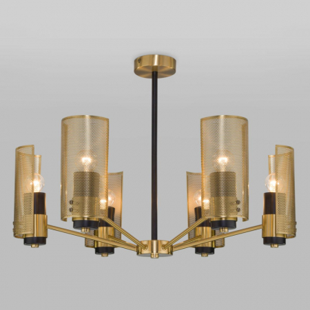 Люстра на штанге Eurosvet Grino 70139/6 латунь