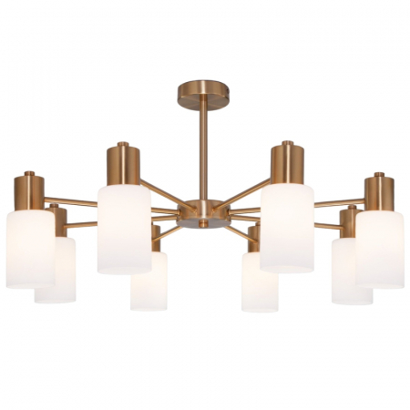 Люстра на штанге Eurosvet Vegga 70160/8 латунь Smart a057109