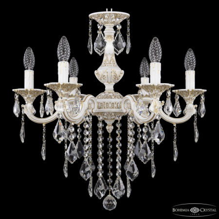 Подвесная люстра Bohemia Ivele Crystal AL78101/6/175 B WMG Leafs