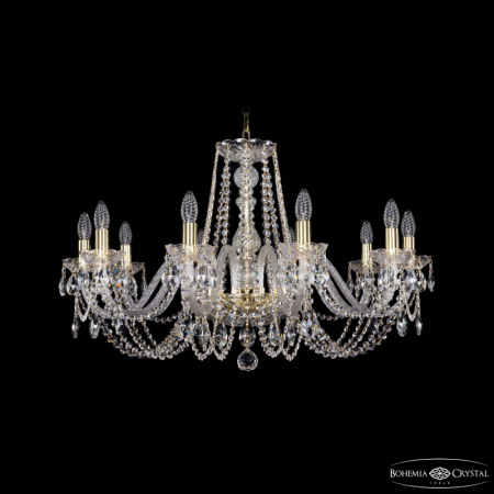 Подвесная люстра Bohemia Ivele Crystal 1402/10/300 G