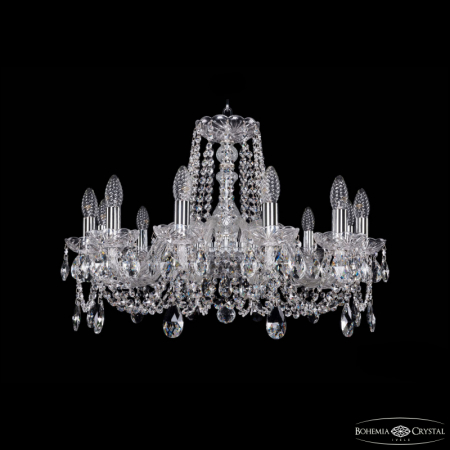 Подвесная люстра Bohemia Ivele Crystal 1402/12/240 Ni