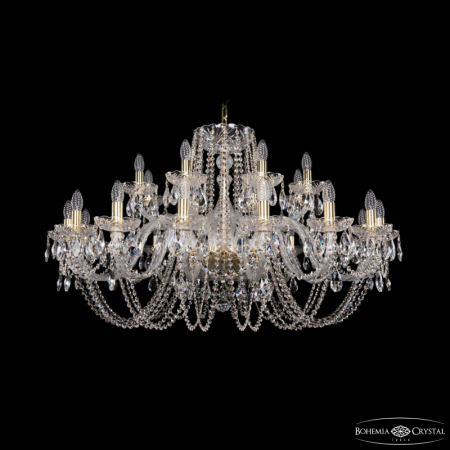 Подвесная люстра Bohemia Ivele Crystal 1402/16+8/400 G