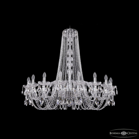 Подвесная люстра Bohemia Ivele Crystal 1402/18/400/h-105 Ni