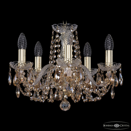 Подвесная люстра Bohemia Ivele Crystal 1402/5/141 G R721