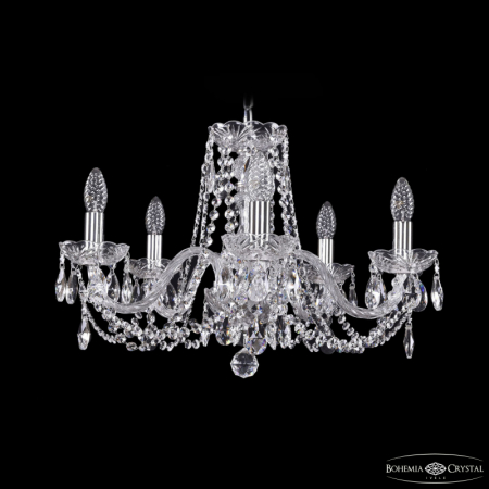 Подвесная люстра Bohemia Ivele Crystal 1402/5/195 Ni