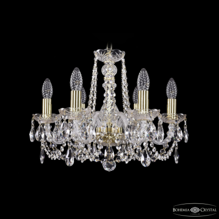 Подвесная люстра Bohemia Ivele Crystal 1402/6/160 G