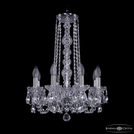 Подвесная люстра Bohemia Ivele Crystal 1402/8/141/h-57 Ni